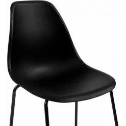 ASUPERMALL Ensemble De Bar 5 Pcs Plastique Noir 9 ASUPERMALL Ensemble De Bar 5 Pcs Plastique Noir -Table haute et bar Soldes 31119053 3