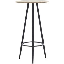 ASUPERMALL Ensemble De Bar 5 Pcs Plastique Noir 11 ASUPERMALL Ensemble De Bar 5 Pcs Plastique Noir -Table haute et bar Soldes 31119053 5
