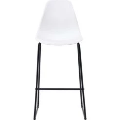 ASUPERMALL Ensemble De Bar 5 Pcs Plastique Blanc 9 ASUPERMALL Ensemble De Bar 5 Pcs Plastique Blanc -Table haute et bar Soldes 31119056 3
