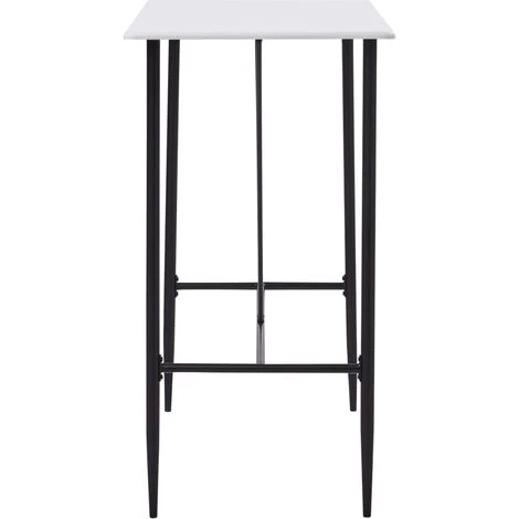 ASUPERMALL Ensemble De Bar 5 Pcs Plastique Blanc 6 ASUPERMALL Ensemble De Bar 5 Pcs Plastique Blanc – Image 4