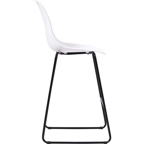 ASUPERMALL Ensemble De Bar 5 Pcs Plastique Blanc 7 ASUPERMALL Ensemble De Bar 5 Pcs Plastique Blanc – Image 5