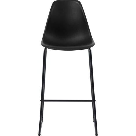 ASUPERMALL Ensemble De Bar 5 Pcs Plastique Noir 4 ASUPERMALL Ensemble De Bar 5 Pcs Plastique Noir – Image 2