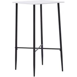 ASUPERMALL Ensemble De Bar 5 Pcs Plastique Noir 10 ASUPERMALL Ensemble De Bar 5 Pcs Plastique Noir -Table haute et bar Soldes 31119096 4