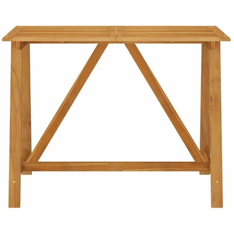 ASUPERMALL Table De Bar De Jardin 140x70x104 Cm Bois D'acacia Massif 5 ASUPERMALL Table De Bar De Jardin 140x70x104 Cm Bois D'acacia Massif – Image 3