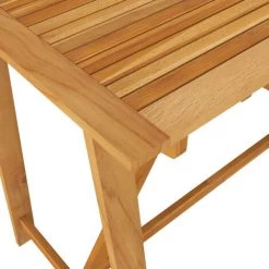 ASUPERMALL Table De Bar De Jardin 140x70x104 Cm Bois D'acacia Massif 11 ASUPERMALL Table De Bar De Jardin 140x70x104 Cm Bois D'acacia Massif -Table haute et bar Soldes 31560144 5