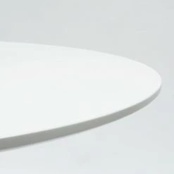 AHD AMAZING HOME DESIGN Table Ronde Tulipe Noire Et Blanche Pour Chaises De Bar Et Salon 80cm Tulipan | Couleur: Blanc -Table haute et bar Soldes 32159162 4