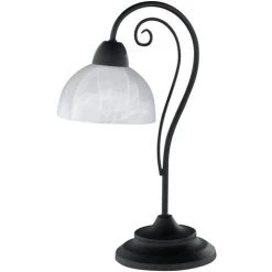 LÚZETE - LÁMPARA DE MESA MIRANDA FORJA - Marron