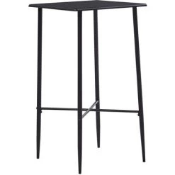 ASUPERMALL Ensemble De Bar 5 Pcs Plastique Turquoise -Table haute et bar Soldes 32400324 5