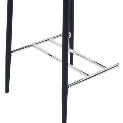 ASUPERMALL Ensemble De Bar 3 Pcs Similicuir Noir 4 ASUPERMALL Ensemble De Bar 3 Pcs Similicuir Noir – Image 2