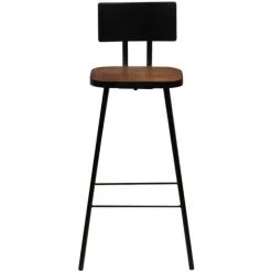 ASUPERMALL Ensemble De Bar 5 Pcs Noir 11 ASUPERMALL Ensemble De Bar 5 Pcs Noir -Table haute et bar Soldes 32423557 5