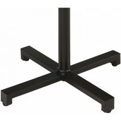 VidaXL Table De Bistro Carrée 80x80x75 Cm Bois De Récupération Massif - Brun -Table haute et bar Soldes 33112891 5