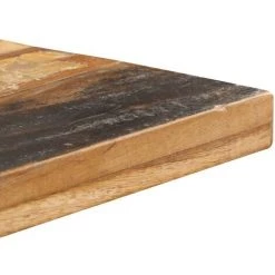 VidaXL Table De Bistro Carrée 60x60x110 Cm Bois De Récupération Massif - Brun 9 VidaXL Table De Bistro Carrée 60x60x110 Cm Bois De Récupération Massif - Brun -Table haute et bar Soldes 33112893 3