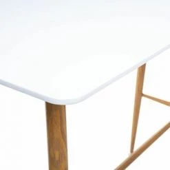 ATMOSPHERA, CRŽATEUR D'INTŽRIEUR Table De Bar En Bois "Roka" 60x120cm Blanc -Table haute et bar Soldes 33662460 3