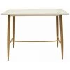 Paris Prix - Table De Bar Scandinave "illinois" 115cm Blanc 1 Paris Prix - Table De Bar Scandinave "illinois" 115cm Blanc -Table haute et bar Soldes 33675187 1