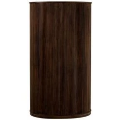 Paris Prix - Meuble De Bar Range-bouteilles "reyi" 164cm Marron -Table haute et bar Soldes 33677173 4