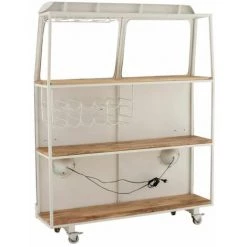 Paris Prix - Table De Bar Design à Led "auto" 175cm Blanc & Gris 10 Paris Prix - Table De Bar Design à Led "auto" 175cm Blanc & Gris -Table haute et bar Soldes 33677435 4