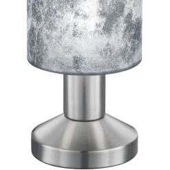 LÚZETE - LÁMPARA DE MESA PICCOLO PANTALLA PLATA - Argent -Table haute et bar Soldes 34180671 4