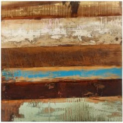 ASUPERMALL Table De Bistro Carree 80x80x75 Cm Bois De Recuperation Massif -Table haute et bar Soldes 34966527 3