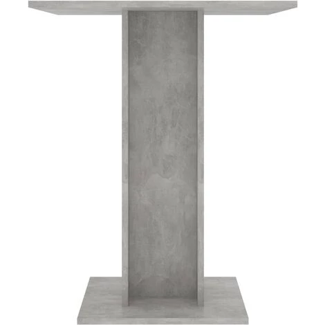 TRUE DEAL Table De Bistro Gris Béton 60x60x75 Cm Aggloméré 6 TRUE DEAL Table De Bistro Gris Béton 60x60x75 Cm Aggloméré – Image 4