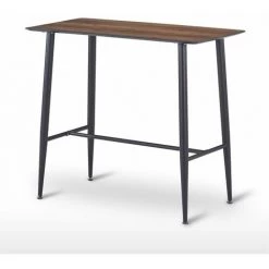 Paris Prix - Table De Bar Design "mange Debout" 115cm Naturel 8 Paris Prix - Table De Bar Design "mange Debout" 115cm Naturel -Table haute et bar Soldes 36890245 3