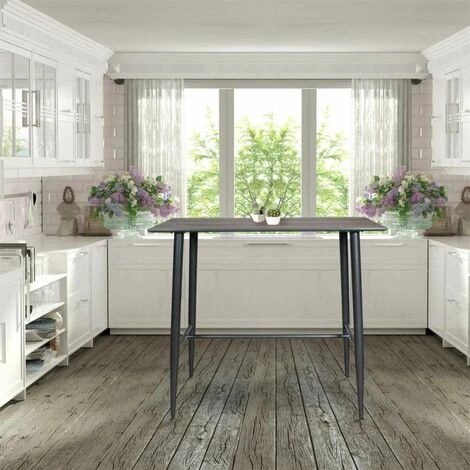 Paris Prix - Table De Bar Design "mange Debout" 115cm Naturel 6 Paris Prix - Table De Bar Design "mange Debout" 115cm Naturel – Image 4