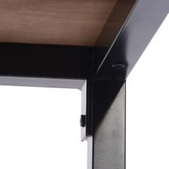 WOLTU 1 X Table De Bar. Table De Bistrot.Table à Manger. Structure En Métal.Plateau En Bois Massif. 66x66x110cm -Table haute et bar Soldes 38232817 3