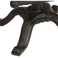 HAPPYSHOPPING Chaises De Bar 2 Pcs Bois De Manguier Solide -Table haute et bar Soldes 39457351 5