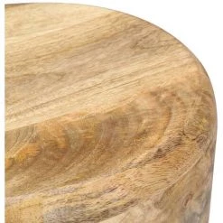 HAPPYSHOPPING Chaises De Bar 2 Pcs Bois De Manguier Solide -Table haute et bar Soldes 39704194 4