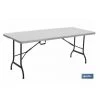 OTROS Tavolo Pieghevole Rettangolare Blanca 122x60x74cm -Table haute et bar Soldes 39791919 1