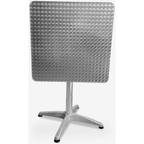 AHD AMAZING HOME DESIGN Table Pliante Carré Bar Extérieur En Acier 70x70cm Locinas 3 AHD AMAZING HOME DESIGN Table Pliante Carré Bar Extérieur En Acier 70x70cm Locinas