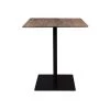 DUTCHBONE Table Carrée 70x93 Cm Décor Chêne Et Métal - BRAZA -Table haute et bar Soldes 40094301 1