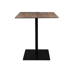 DUTCHBONE Table Carrée 70x93 Cm Décor Chêne Et Métal - BRAZA