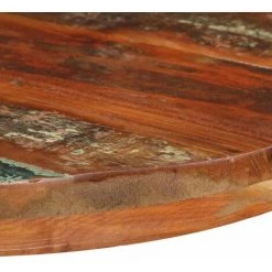 HAPPYSHOPPING Table De Bistro Ronde Ø60x75 Cm Bois De Recuperation Massif 9 HAPPYSHOPPING Table De Bistro Ronde Ø60x75 Cm Bois De Recuperation Massif -Table haute et bar Soldes 40270465 3