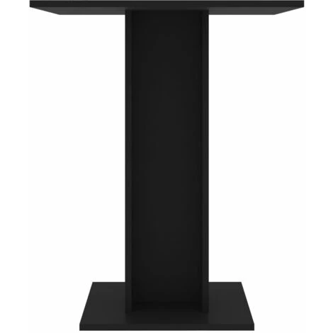 HAPPYSHOPPING Table De Bistro Noir 60x60x75 Cm Agglomere 6 HAPPYSHOPPING Table De Bistro Noir 60x60x75 Cm Agglomere – Image 4