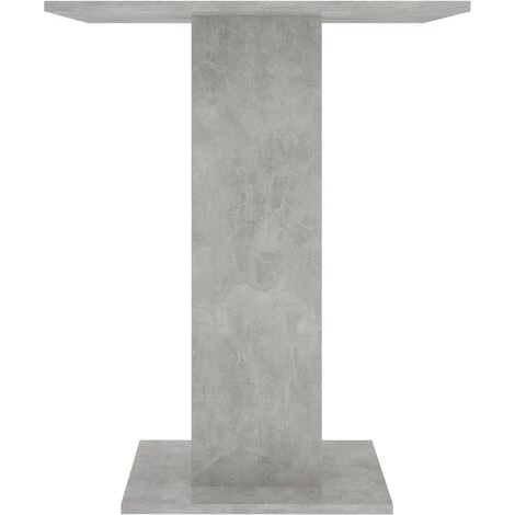 HAPPYSHOPPING Table De Bistro Gris Beton 60x60x75 Cm Agglomere 7 HAPPYSHOPPING Table De Bistro Gris Beton 60x60x75 Cm Agglomere – Image 5