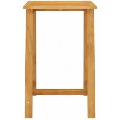 HAPPYSHOPPING Ensemble De Bar De Jardin Avec Coussins 3 Pcs Gris -Table haute et bar Soldes 41850284 4