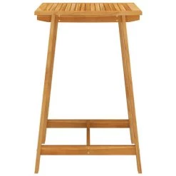 HAPPYSHOPPING Ensemble De Bar De Jardin Avec Coussins 3 Pcs Marron -Table haute et bar Soldes 41850301 5