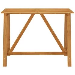 HAPPYSHOPPING Ensemble De Bar De Jardin Avec Coussins 7 Pcs Noir -Table haute et bar Soldes 41850367 4