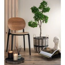 LES TENDANCES Chaise Basic Plastique Beige Naturel Lolita L 46 Cm -Table haute et bar Soldes 41995886 3