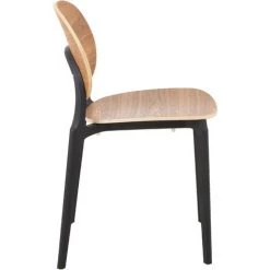 LES TENDANCES Chaise Basic Plastique Beige Naturel Lolita L 46 Cm -Table haute et bar Soldes 41995886 4