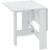 BAïTA Table Pliable JUNO Blanc 104cm - Blanc -Table haute et bar Soldes 42333012 1