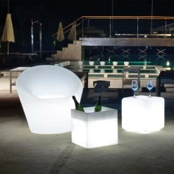 AHD AMAZING HOME DESIGN Table Cubique Lumineuse LED D’extérieur 43x43cm Bar Restaurant Cubo Bò 10 AHD AMAZING HOME DESIGN Table Cubique Lumineuse LED D’extérieur 43x43cm Bar Restaurant Cubo Bò -Table haute et bar Soldes 43381911 4