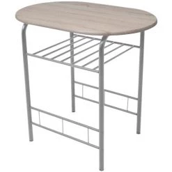 Topdeal Ensemble De Meuble Pour Salle à Manger MDF VDFF09585_FR -Table haute et bar Soldes 43715121 4
