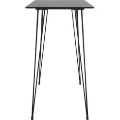 TRUE DEAL Ensemble De Bar 5 Pcs Noir -Table haute et bar Soldes 44460683 4