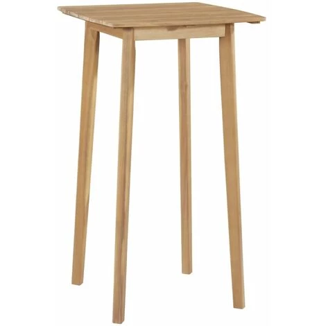 HAPPYSHOPPING Mobilier A Diner D'exterieur 5 Pcs Bois D'acacia Solide 4 HAPPYSHOPPING Mobilier A Diner D'exterieur 5 Pcs Bois D'acacia Solide – Image 2