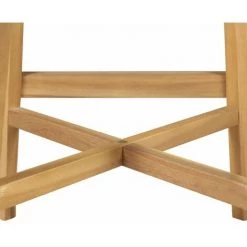 HAPPYSHOPPING Mobilier A Diner D'exterieur 5 Pcs Bois D'acacia Solide 11 HAPPYSHOPPING Mobilier A Diner D'exterieur 5 Pcs Bois D'acacia Solide -Table haute et bar Soldes 44633308 5