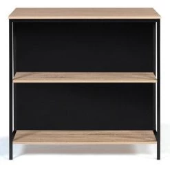 IDMARKET Table De Bar îlot DETROIT Design Industriel 11 IDMARKET Table De Bar îlot DETROIT Design Industriel -Table haute et bar Soldes 46360165 5