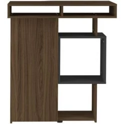 SYMBIOSIS - Meuble Bar KUBE Noyer - Noce