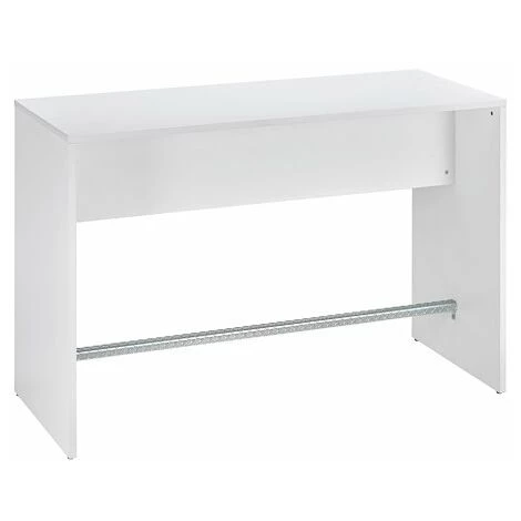 SANS MARQUE Table De Restauration Haute 6 Places L 160 X P 70 Cm - Luego - Blanc - Maxiburo 3 SANS MARQUE Table De Restauration Haute 6 Places L 160 X P 70 Cm - Luego - Blanc - Maxiburo