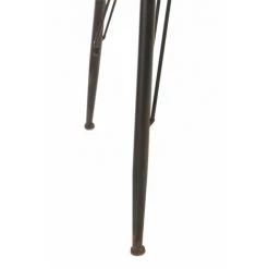 HELLIN Table De Bar Ronde En Bois Et Métal - BISTRO - Bois Clair -Table haute et bar Soldes 49302354 4